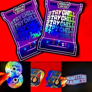 Collection of ✨️7✨️ limited Edition Dutch Bros stickers ✨️ NWT ✨️